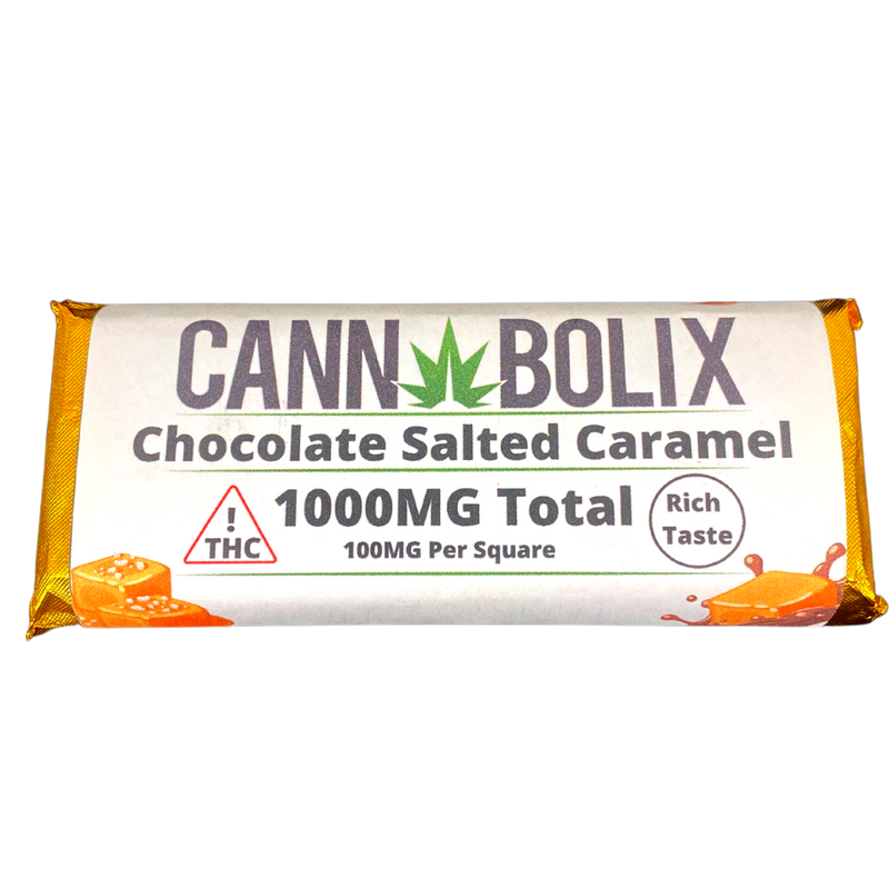 1000MG Chocolate Salted Caramel Bar